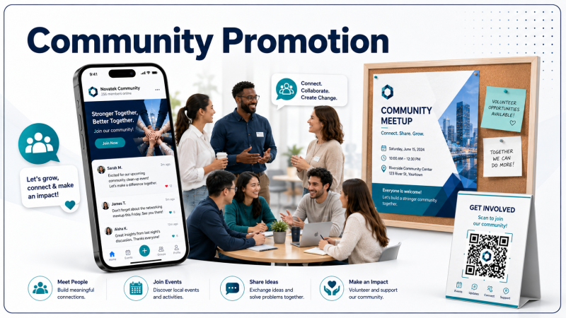 Community promotion