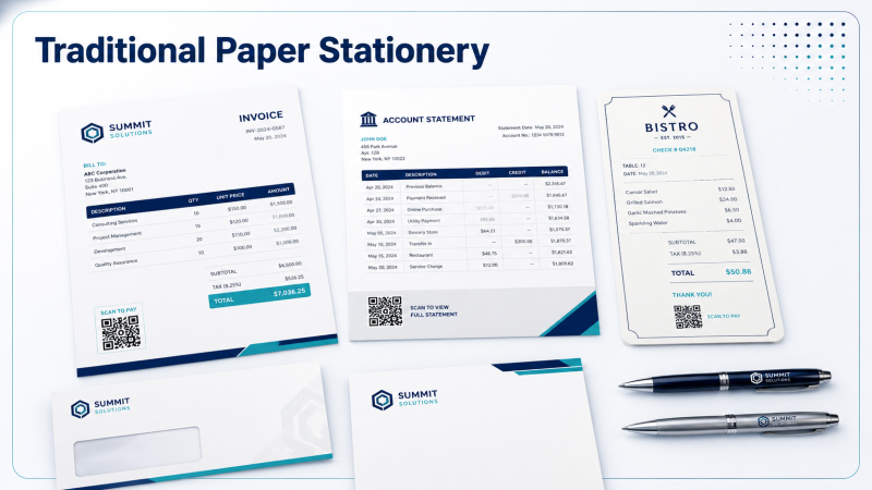 Traditional Paper Stationery
